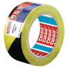 Tesa® Adhesive tape 60760 Black/Yellow