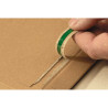 Brown cardboard envelope