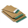 Brown cardboard envelope