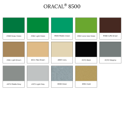 Oracal 8500 series self-adhesive film