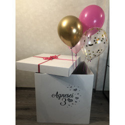 Gift box - White 600 x 600 x 600 mm