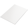 White PVC foam sheet 3050 x 2050 x 1 mm