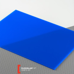 Organiskais stikls PLEXIGLAS®XT dažādas krāsas 2050 x 3050 x 3 mm