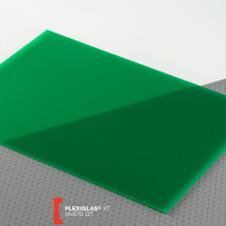 Organic glass PLEXIGLAS®XT different colors 2050 x 3050 x 3 mm