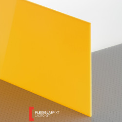 Organic glass PLEXIGLAS®XT different colors 2050 x 3050 x 5 mm