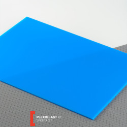 Organiskais stikls PLEXIGLAS®XT dažādas krāsas 2050 x 3050 x 3 mm