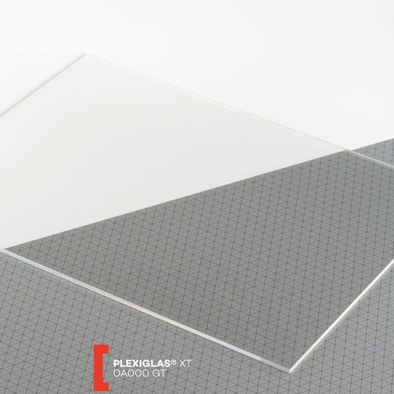 Organic glass PLEXIGLAS®XT transparent 2050 x 3050 x 2-20 mm